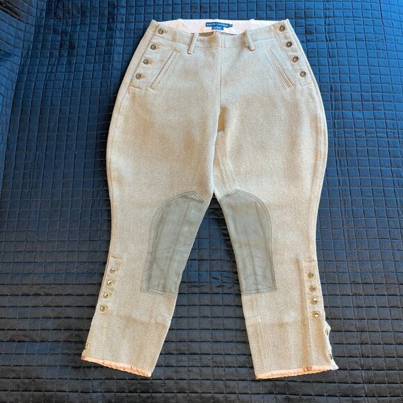 Vintage RALPH LAUREN JODHPURS BREECHES Equestrian Horse Riding Pants Steampunk 6